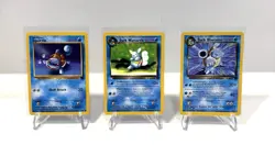 Dark Squirtle Wartortle Blastoise 1999 Team Rocket Pokemon Card *PACK FRESH NEW! - Image 1