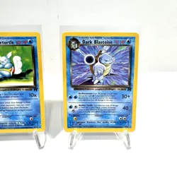 Dark Squirtle Wartortle Blastoise 1999 Team Rocket Pokemon Card *PACK FRESH NEW! - Image 4