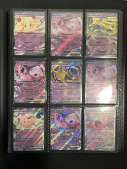 Pokemon Card Binder Collection Lot About 350 Cards Holos & Art & Some Vintage - Image 4