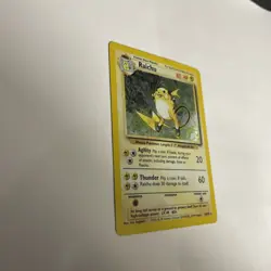 RAICHU 14/102 Base Set Holo Rare Vintage 1999 Pokemon TCG Card - Image 5