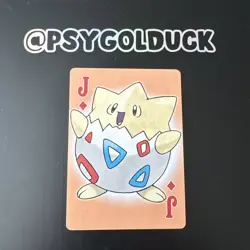 Japanese Pokemon Playing Card Togepi - Image 1