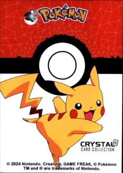 Pokemon Crystal Card Collection Set #148 Dragonair Cracked Ice Holo Foil - Image 2