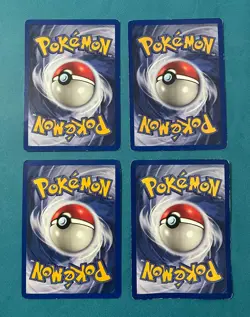 Pokemon TCG 1995 Base Set Lot, Regular, English, HP (4 Cards) - Image 2