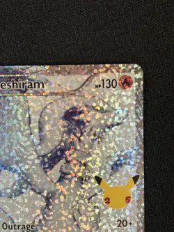 Reshiram 113/114 Full Art Classic Collection Celebrations Pokemon Card - Image 3