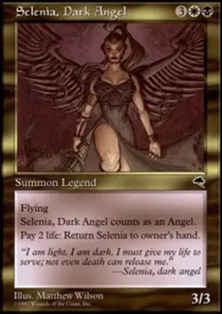 Selenia, Dark Angel - Tempest # MTG Magic The Gathering - Image 1