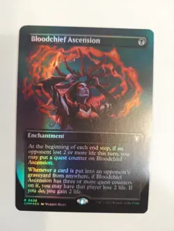 Bloodchief Ascension (Borderless) Commander Masters Foil - Image 1