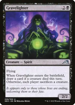 1x Gravelighter - Foil NM Eng MTG - Kamigawa: Neon Dynasty - Image 1