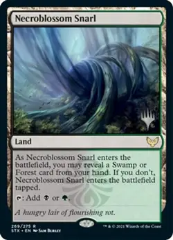 Light Play x 1 Necroblossom Snarl - Foil - Promo Pack Promo Packs - MTG - FOIL - Image 1