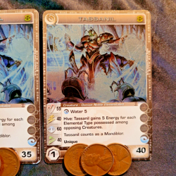 Chaotic Cards X2= Tassanil 29/100 ZOTH 1st Edition Foil Rare - Image 2