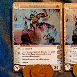 Chaotic Cards X2= Tassanil 29/100 ZOTH 1st Edition Foil Rare - Image 3