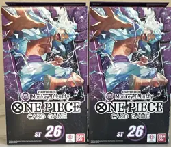 2 Bandai One Piece Card Game ST-26 Monkey D. Luffy Starter Deck 62-Card English - Image 1