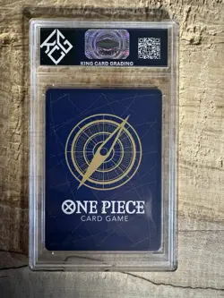 2024 One Piece CCG ST15-005 Portgas D Ace Holo Graded King Card Grading 10 - Image 2