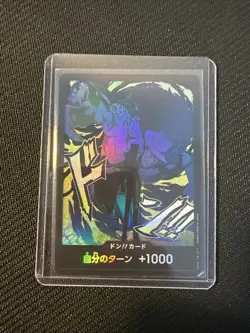 DON !! Card Rob Lucci Japanese ONE PIECE Card The Best Vol.2 - Image 1