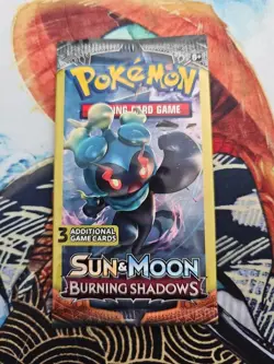Pokemon Burning Shadows 3 Card Mini Booster Packs Complete Art Set Lot of 4 - Image 5
