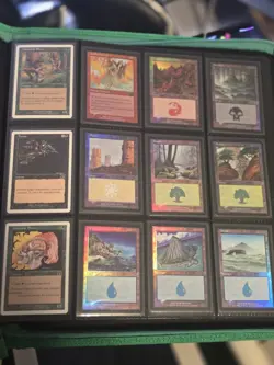 Magic: The Gathering Vintage Card Collection In Ultra Pro Binder - Image 1