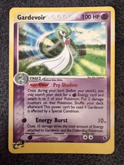 Gardevoir 7/109 Holo Rare Ruby and Sapphire Pokemon Card NM/LP - Image 1