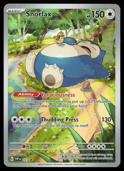 Snorlax 051 Holo Scarlet & Violet 151 Promo Pokemon Card - Image 1