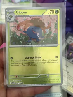 Gloom - 002/094 - Reverse Holo - Phantasmal Flames - NM/M - Pokemon Card - Image 1