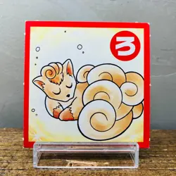Pokemon Televi Kun Karuta Vulpix (EX) Japanese Card Nintendo Vintage 2000 - Image 1