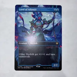 1x Lord of Atlantis ~~ Borderless - Foil NM-Mint, English Special Guests MTG Mag - Image 4