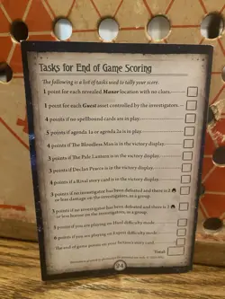 FFG Arkham Horror: The Card Game The Midwinter Gala Scenario Expansion. Sleeved - Image 3