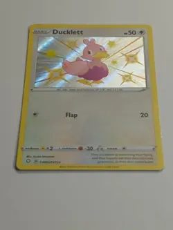 Ducklett - SV095/SV122 - Pokemon Shining Fates Sword Shield Shiny Rare Card MINT - Image 4