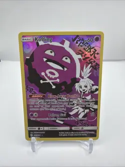 Koffing 243/236 Pokemon TCG Holo Secret Rare Card Cosmic Eclipse *B1 - Image 1