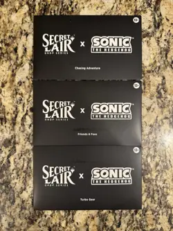 Magic The Gathering Secret Lair x Sonic the Hedgehog Non Foil Bundle OPENED - Image 1