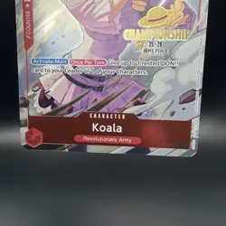 Koala 2025-26 Championship Event Pack One Piece Promo Card Foil - Image 3