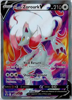 Pokemon Card - Hisuian Zoroark V Sword & Shield Promo SWSH297 Promo Holo MP - Image 1