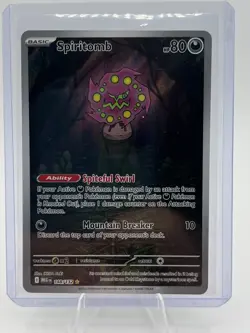 Spiritomb - 148/132 - Illustration Rare - Mega Evolutions - Pokemon Card - NM - Image 1