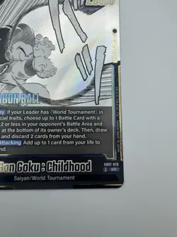 Son Goku : Childhood SB01-018 Manga Booster SR Dragon Ball Super Card English NM - Image 5