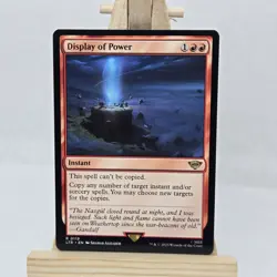 Mtg Display of Power Regular LTR 119 NM Near Mint Single - Image 5