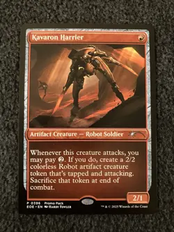 Magic The Gathering MTG - Kavaron Harrier Promo - Promo Pack EOE - Image 1