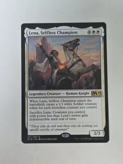 Lena, Selfless Champion X1 M19 MTG Core Set 2019 - Image 1