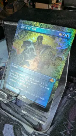 MTG - Force of Will (Borderless Foil) - Dominaria Remastered - Image 2