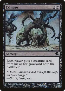 Exhume - Foil Premium Deck Series: Graveborn LP MTG - Image 1