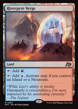Riverpyre Verge - Foil DFT LP MTG - Image 1