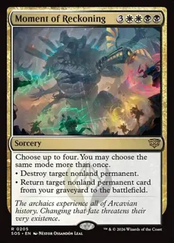 Moment of Reckoning - Foil SOS NM MTG - Image 1