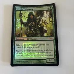 Elvish Visionary - Foil 2010 English MTG Magic Promos LP - Image 1