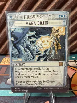 Mana Drain Outlaws of Thunder Junction: Breaking News Regular - Image 1