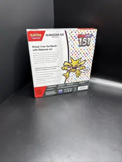 Pokemon TCG Alakazam Ex Collection Box Scarlet & Violet 151 Pokemon 2023 Sealed - Image 3