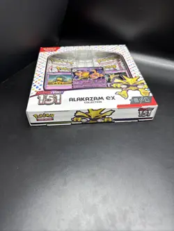 Pokemon TCG Alakazam Ex Collection Box Scarlet & Violet 151 Pokemon 2023 Sealed - Image 5