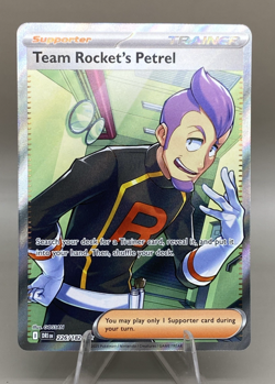 Pokemon - Team Rocket's Petrel - 226/182 - SV10: Destined Rivals - Image 1