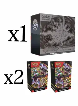 Pokemon PITCH BLACK Pokemon Center ETB, 2 Booster Bundles PRESALE CONFIRMED - Image 1