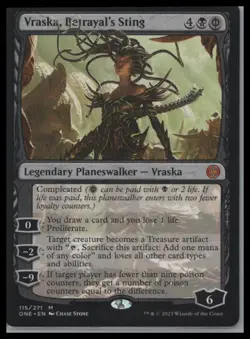 Vraska, Betrayal's Sting Phyrexia: All Will Be One #115 - Image 1