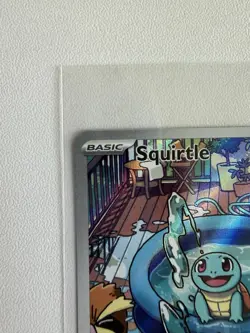 Pokemon Squirtle Illustration Rare 148/142 Sv07 Stellar Crown Holo - Image 5