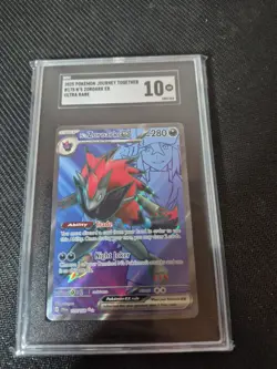 *SGC 10* N'S ZOROARK EX ~ Pokemon TCG: JOURNEY TOGETHER Gem Mint - Image 1