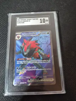 *SGC 10* N'S ZOROARK EX ~ Pokemon TCG: JOURNEY TOGETHER Gem Mint - Image 2