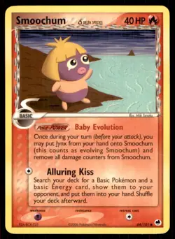 2006 EX - Dragon Frontiers Smoochum Basic/Common #64 - Image 1